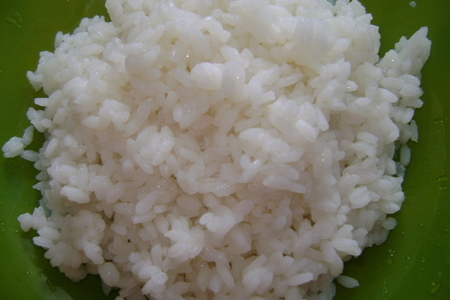Онигири или рисовые колобки: шаг 2