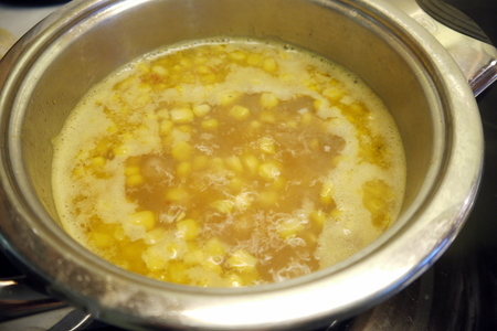 Кукурузный суп-крем за 15 минут: шаг 3