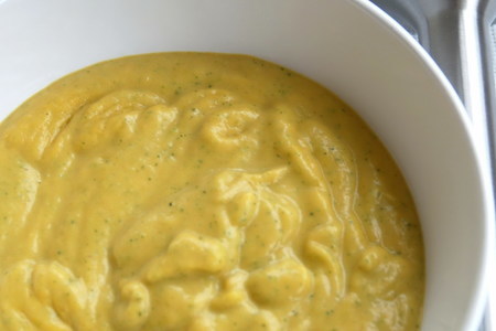 Суп-пюре из тыквы, брокколи, сельдерея: шаг 4