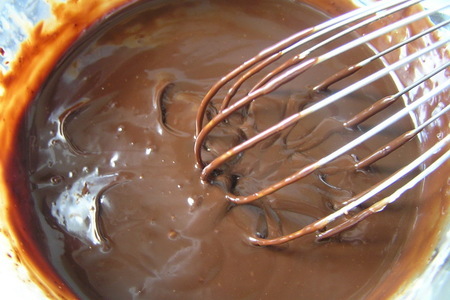 Помадка "три шоколада" (по мотивам  десерта fondaunt aux 3 chocolats от себастьяна серво): шаг 5