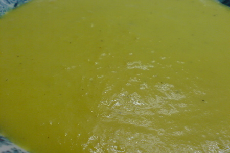Весенний солнечный пасхальный суп из жёлтых перцев с авокадовой сальсой : шаг 6