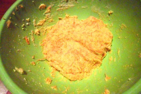 Морковно-ванильное печенье с кукурузной мукой: шаг 3