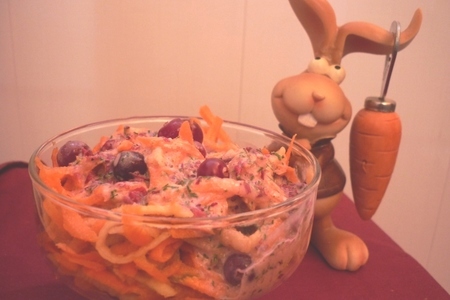 Салат "каротин" или "кроля ел, ест и будет есть морковку" (фм): шаг 6