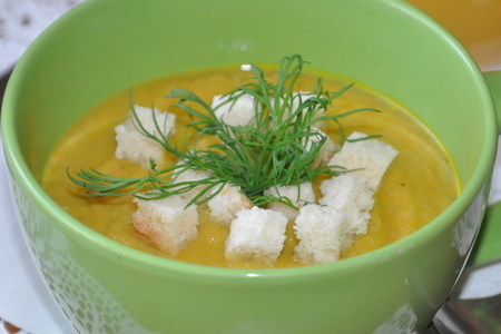 Суп-пюре из шампиньонов и цветной капусты: шаг 3