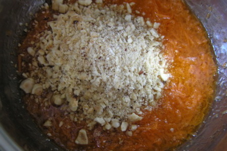 Морковные кексы с фундуком (постные): шаг 2