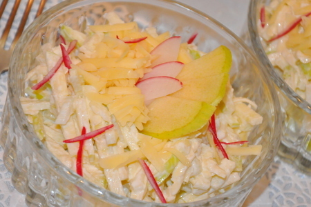 Салат с сельдереем, яблоками и сыром: шаг 3