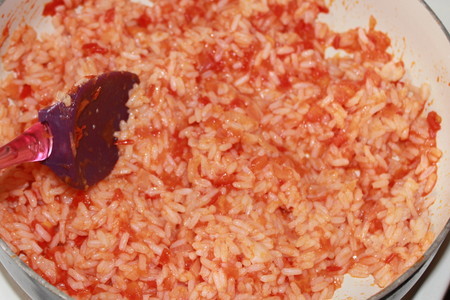 Рис с морским коктейлем и соевым соусом: шаг 4