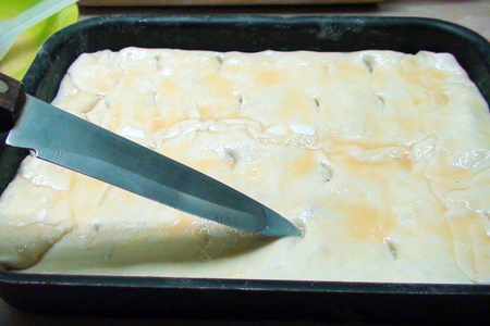 Пирог с рыбой, рисом и жареным луком: шаг 6
