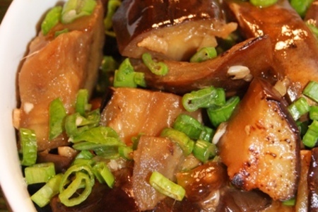 Чесночные крылышки срирача с баклажанами сычуань- ужин по-китайски: шаг 8