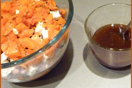 Салат фасолевый с тыквой и брынзой: шаг 6