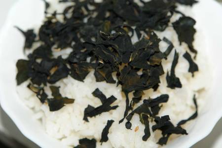 О-тя-дзукэ. рис с зеленым чаем: шаг 7
