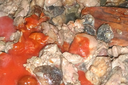 Куриная печень с грибами (палочка-выручалочка при цейтноте): шаг 6