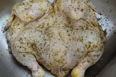 Подготавливаем и жарим курицу: шаг 4