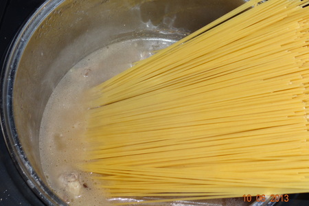 Спагетти говяжьи с овощной приправой (вкусный ужин — быстро в мульте !!!): шаг 2