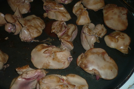 Мчума-печень куриная в остром соусе(ужин за 150 руб): шаг 2