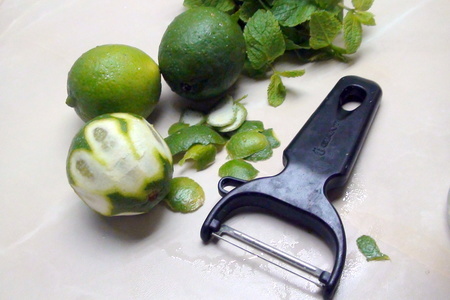 Сорбе «мохито», освежающий десерт для жаркого лета и домашний лимонад.: шаг 3