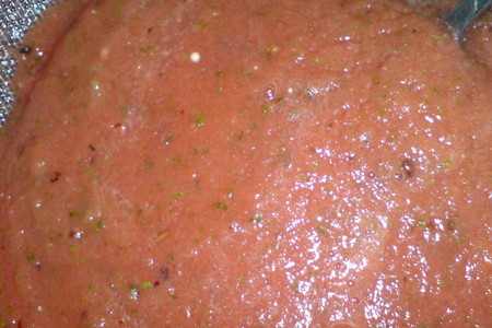 Лёгкая закуска из арбуза и моцареллы//арбузный "мохито": шаг 4