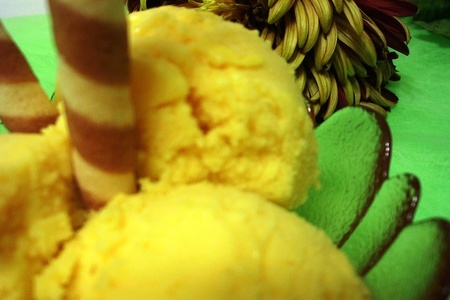 Мягкое манговое мороженое на сливках. для нашей фрау светлик!!!! (sveta1): шаг 8