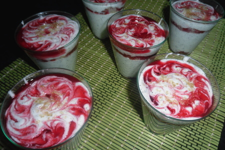 Освежающий десерт из питахайи и малины со сливками "райский остров": шаг 18