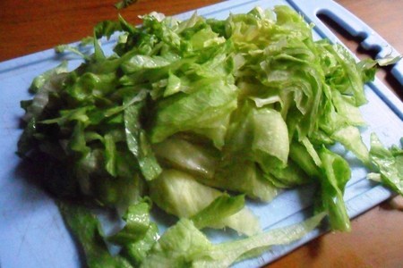 Салат с кускусом и зернёным творогом: шаг 3