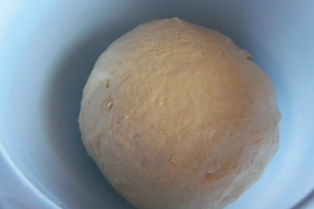 Сырный хлеб с творожной начинкой: шаг 2