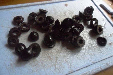 Жареные кальмары с оливковым пюре: шаг 3