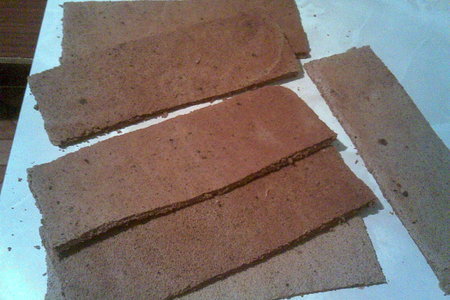 Пирожное "шоколадная пирамида": шаг 1