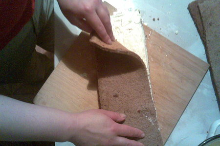 Пирожное "шоколадная пирамида": шаг 3