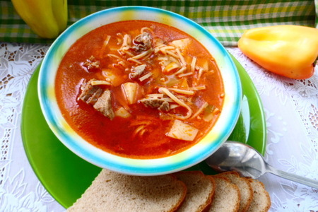 Простой домашний суп с бараниной и яичной лапшой: шаг 4
