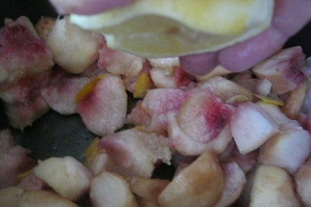 Варенье из инжирного персика с лимоном и розовым перцем: шаг 4