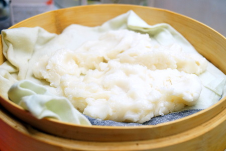Тток (tteok) рисовые брусочки, как основа корейских блюд: шаг 4