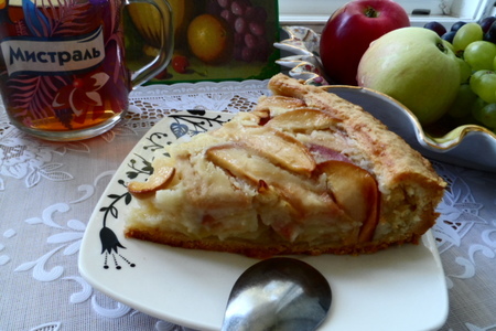 Цветаевский яблочный пирог  с моими небольшими изменениями.: шаг 6