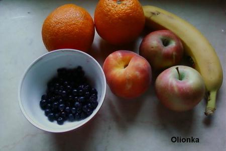 Освежающий и сытный фруктовый смузи (smoothie) - без молока и подсластителей!: шаг 1