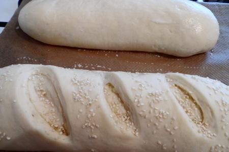 Хлебное тесто с добавлением риса "жасмин" и хлеб из него: шаг 6