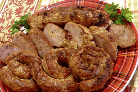 Свиные колбаски-гриль с паприкой и базиликом: шаг 8
