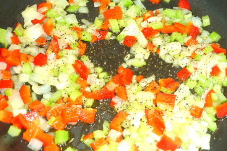 Рис с овощами и фасолью, как замечательный гарнир или как вкуснейшее самостоятельное блюдо: шаг 2