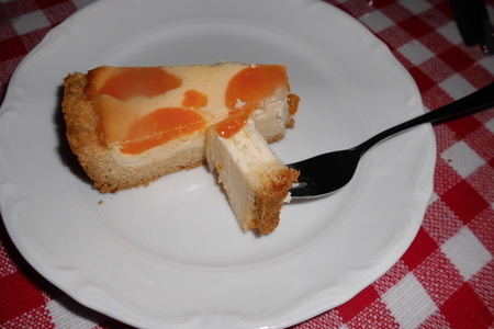 Торт творожный с мандаринами"нежный": шаг 7