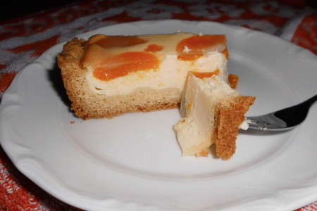 Торт творожный с мандаринами"нежный": шаг 8