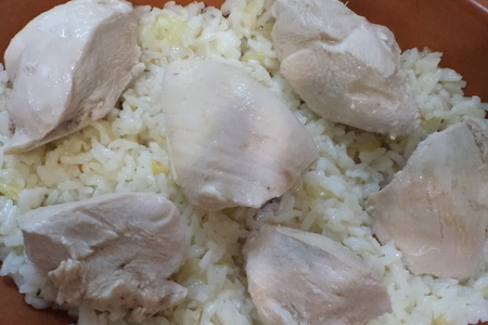 Филе цыпленка запеченное с рисом жасмин, курагой, изюмом и кунжутом!: шаг 3
