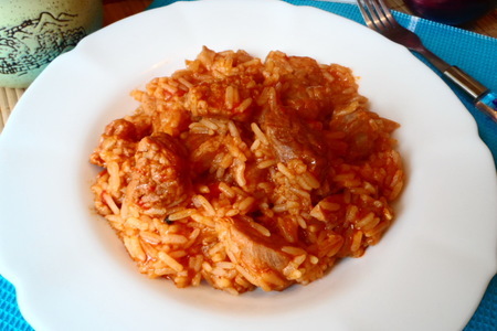 Рис со свининой по-сербски(обед выходного дня): шаг 5