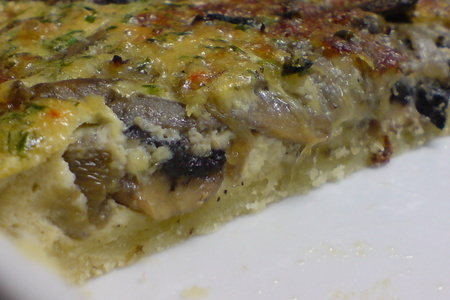 Тарт с грибами и сыром: шаг 8