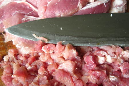 Паровые пельмени со свининой и капустой (дуэль): шаг 7