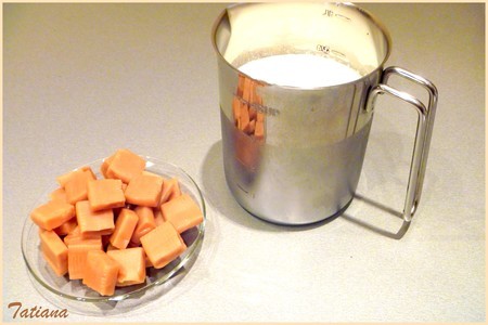 Йогурт карамельный в мультиварке(тест-драйв): шаг 2