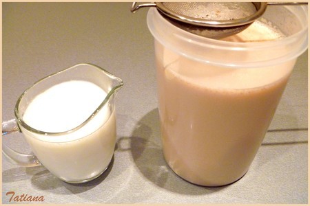 Йогурт карамельный в мультиварке(тест-драйв): шаг 3