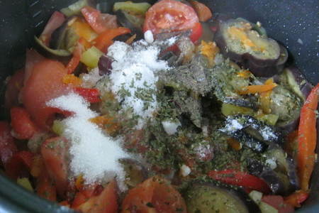 Теплый овощной салат с кускусом: шаг 7
