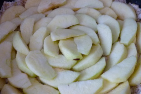 Деревенский пирог с яблоками и клюквой: шаг 2