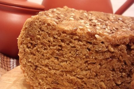 Хлеб овсяно-пшеничный, с отрубями, на меду. тест-драйв.: шаг 11