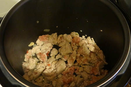 Подлива горчичная с фаршем и овощами (тест-драйв vitek): шаг 2