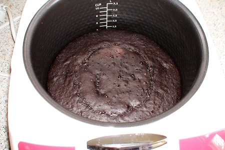 Шоколадный  шифоновый торт ( тест – драйв) : шаг 5