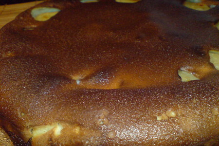 Пирог с грушами и маком под сметанной заливкой: шаг 7